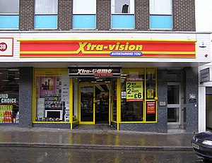 Xtra Vision, Omagh. It is located at Market Street