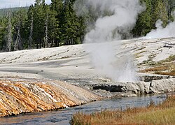 Landschaft im Yellowstone-Nationalpark
