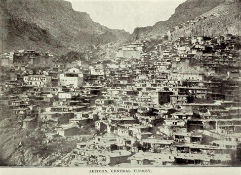 Autre vue aérienne de Zeïtoun.