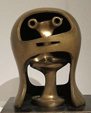 Henry Moore, Helmet Head No. 2 (1955)