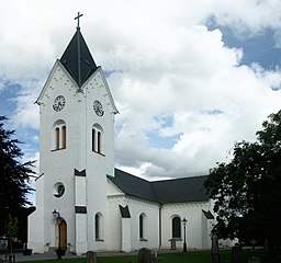 Ängelholms kyrka i augusti 2005.