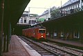 Stadtbahnstation Kettenbrückengasse mit einem N1/n2-Zug, 1977