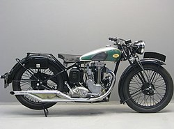 BSA R35-4 De Luxe uit 1935.