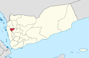 Kart over Al Mahwit