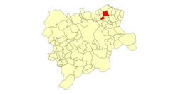 Fuentealbillan sijainti Albaceten maakunnassa