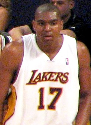 Photo of Los Angeles Lakers Andrew Bynum.