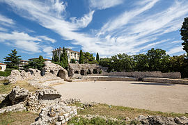 L'amphithéâtre romain de Cimiez