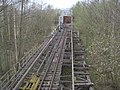 spoorbrug bij Hirschfelde, waarover in het verleden bruinkool naar Duitsland werd vervoerd.