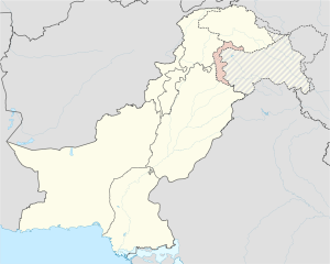 Азад Джамму и Кашмир на карте