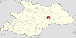 Localizarea comunei Bogdan Vodă în județul Maramureș