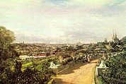 Sicht op Moskou, 1878