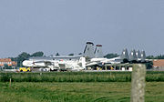 Breguet Atlantics opgesteld op vliegkamp Valkenburg