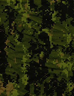 Dessin de camouflage canadien