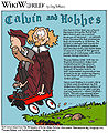 John Calvin Calvinism Total depravity Original sin Thomas Hobbes Calvin and Hobbes