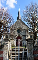 Vue de la façade.