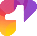 Logo de Canal 1 depuis août 2017.