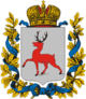 Coat of Arms of Nizhny Novgorod gubernia (Russian empire).png