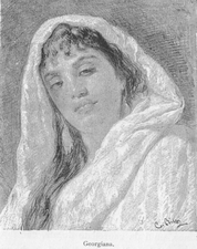 Georgian Woman, from Constantinople