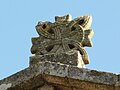 Cruz celta románica de entrlazado en Santiago de Compostela, Galicia
