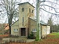 Einzeldenkmal der Sachgesamtheit Stiftsgut Dösen (Obj. 09306855): Kirche (mit Ausstattung) im ehemaligen Gutspark, heute Kirchpark