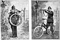 Ein neues Kriegsfahrrad, in: Die Gartenlaube, 1896, Heft 18, S. Beilage No. 18.