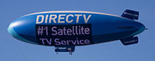 DirecTV blimp flying over West Las Vegas during the Consumer Electronics Show 2015 DirecTV Blimp over Las Vegas.jpg