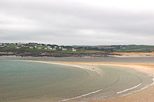 The Doom Bar sand bank extends across the River Camel estuary in Cornwall, England, UK DoomBarRiverCamelCornwall2jpg.jpg