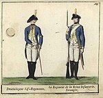 Regementets uniform m/1779.