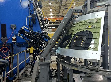 First weld on the EFT-1 Orion structure, September 2011