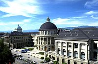 Die Eidgenössische Technische Hochschule (ETH) Zürich.