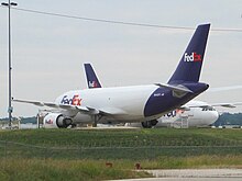 FedEx aircraft at Memphis International Airport FedEx plane Memphis TN 001.jpg