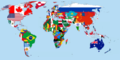 Flag map of the world (2001)