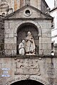 Baptism of Queen Lupa by Saint James. Fountain of Carmen, Padrón.