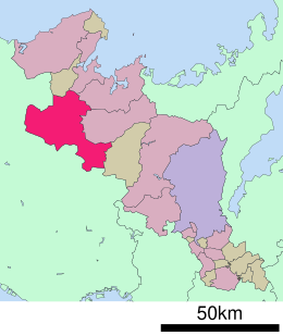 Fukuchiyaman sijainti Kioton prefektuurissa