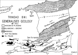 Геологічна карта Тринідаду