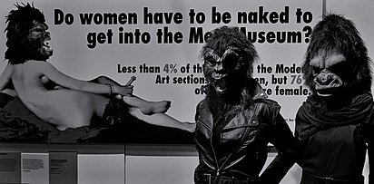 Guerrilla Girls, Do woman have to be naked to get into the Met Museum? (As mulheres precisam estar nuas para entrarem no Met Museu)