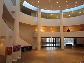 Hall d'entrée du musée.