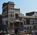 A view of the entire western façade