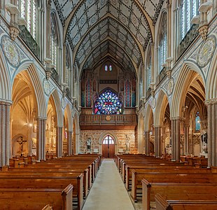 Entrance of the Church of the Immaculate Conception, Farm Street, by Diliff