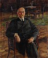 Иван Хрибар. Портрет кисти Ивана Вавпотича (1922)