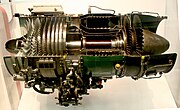 Mesin turbojet J85-GE-17A dari General Electric (1970)