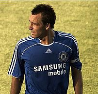 John Terry in action for Chelsea FC