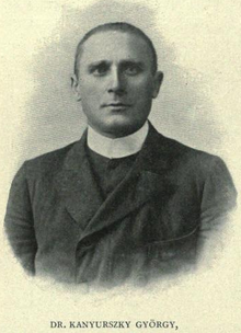 György Kanyurszky en 1902