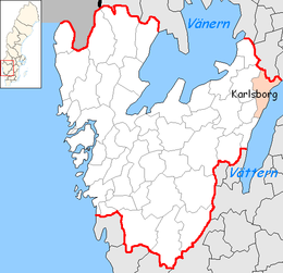 Karlsborg – Localizzazione