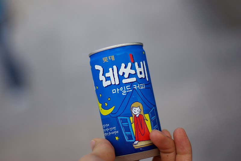 File:Korean canned coffee-Let's be.jpg