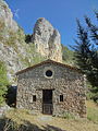 Nordwestfassade der Kapelle Saint-Martin