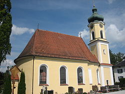 Skyline of Lachen (Bavariya)