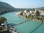 Висячий мост Лакшмана Джула, Ришикеш, Индия.jpg