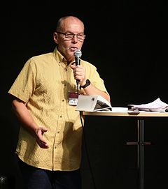 Lars Åke Augustsson på Bokmässan i Göteborg 2014