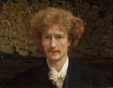 «Portrett av Ignacy Jan Paderewski», 1891, Olje på lerret, 45.7 × 58.4 cm, Nasjonalmuseet i Warszawa.